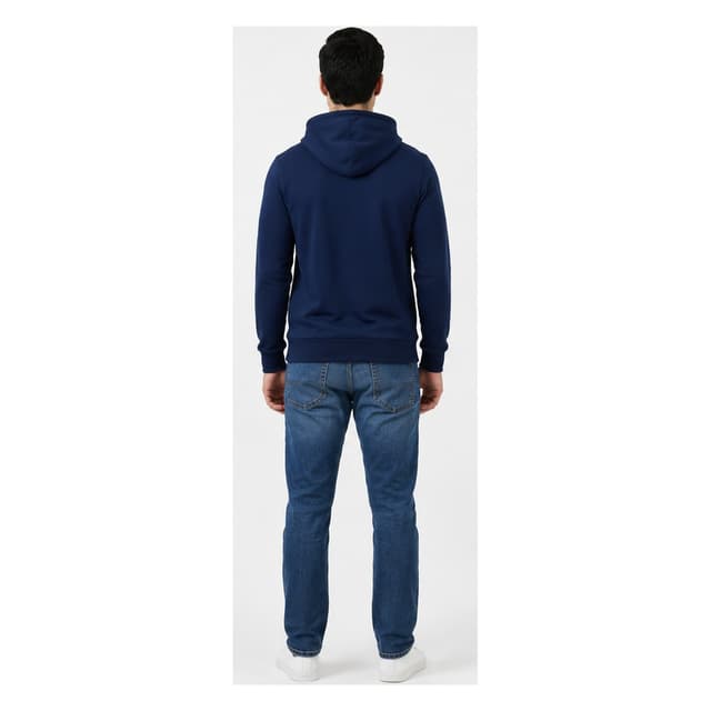 J&J Asger Hoodie - Navy Blue — view 4