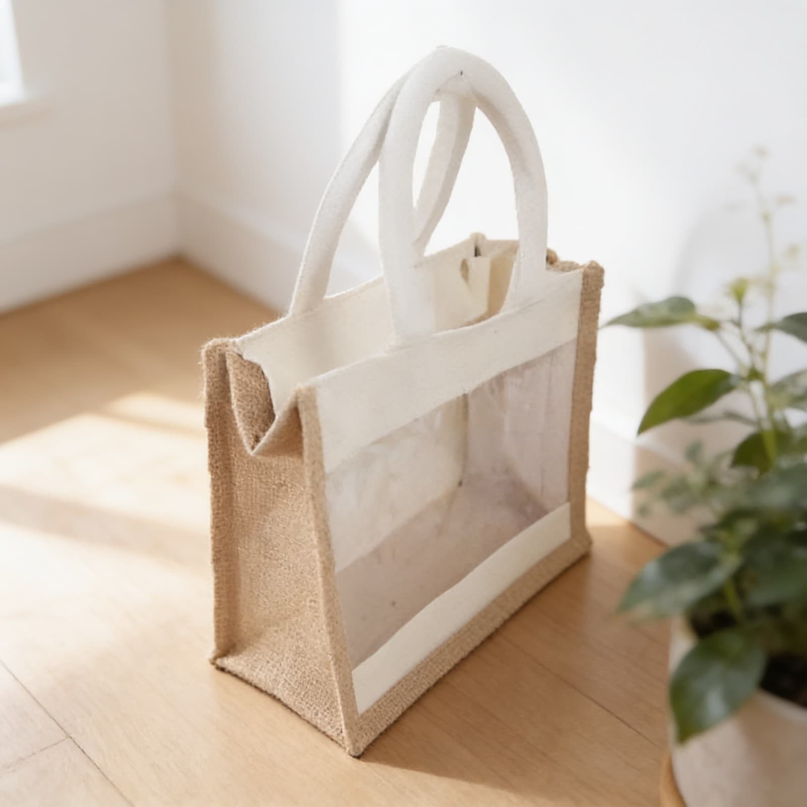 PVC Jute Bag