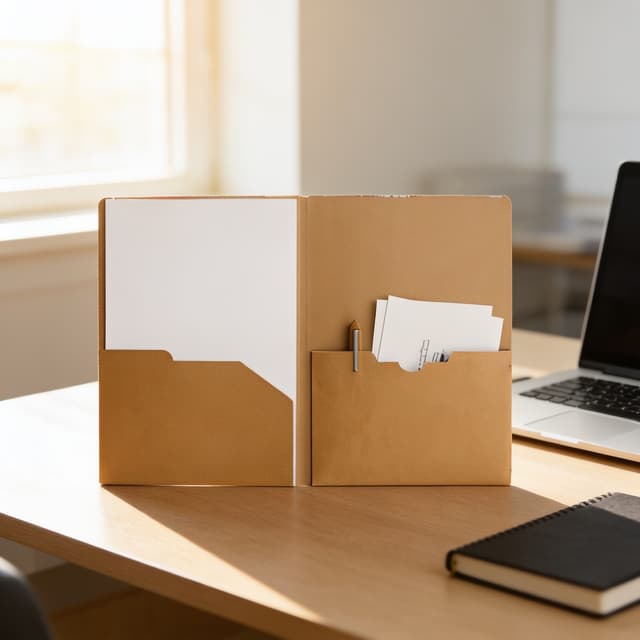 Kraft Folder — view 1