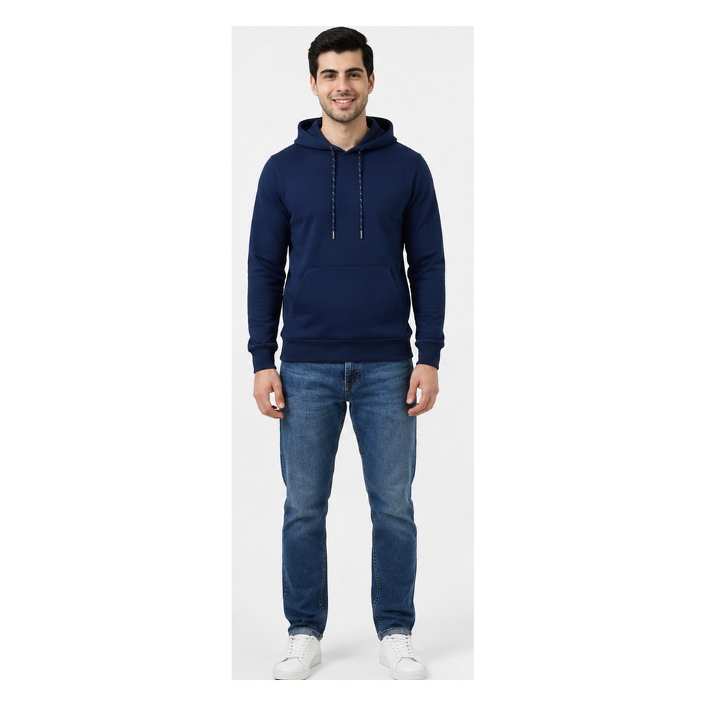 J&J Asger Hoodie - Navy Blue — corporate gift with your logo | ZYFTT