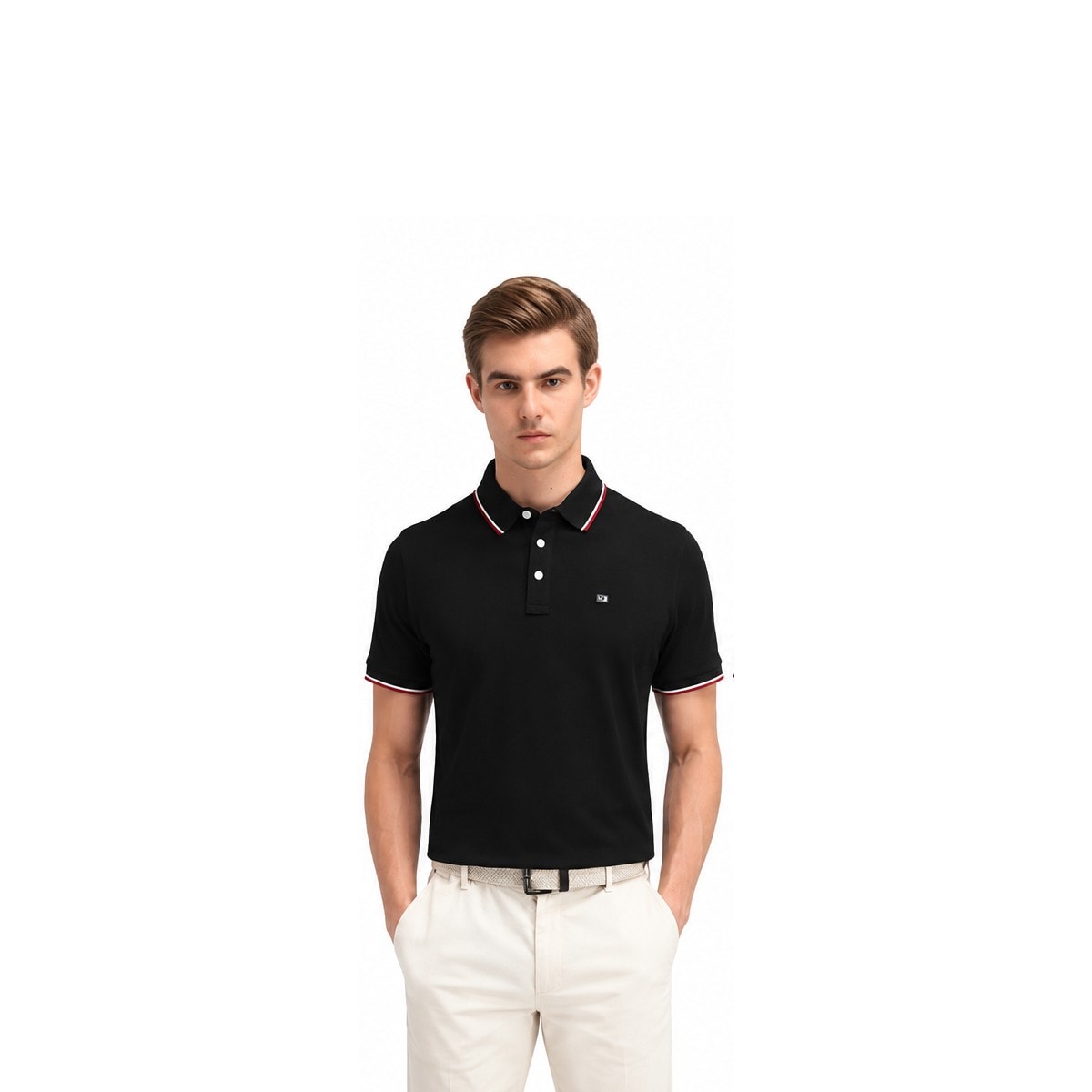 Flying Machine Polo with Tipping — corporate gift with your logo | ZYFTT