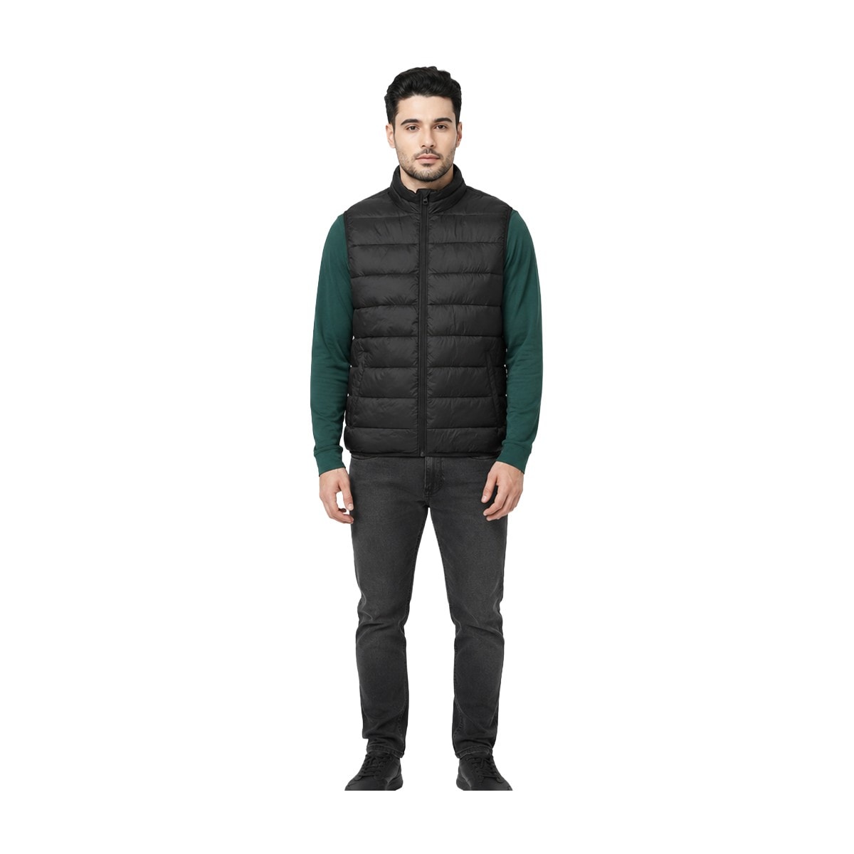 J&J Ethan Puffer - Black — corporate gift with your logo | ZYFTT