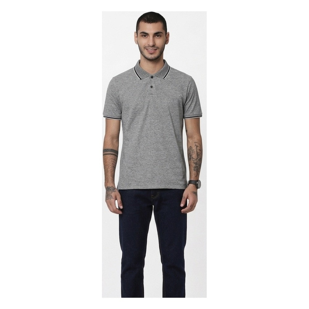 J&J Victor Polo T-shirt - Grey — corporate gift with your logo | ZYFTT