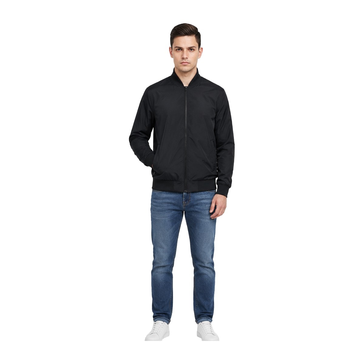 J&J Vilmar Windcheater - Black & Olive Green — corporate gift with your logo | ZYFTT