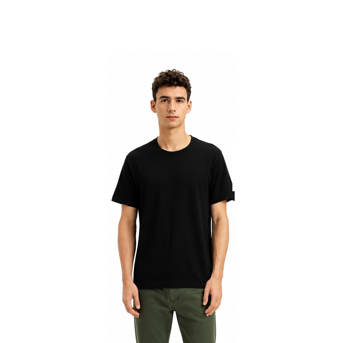 Levis Crew Neck - Black — corporate gift with your logo | ZYFTT