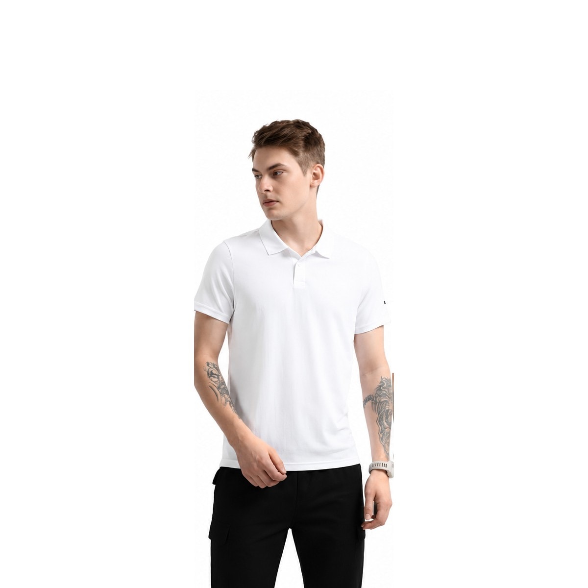 Levis Polo T-shirt - White — corporate gift with your logo | ZYFTT