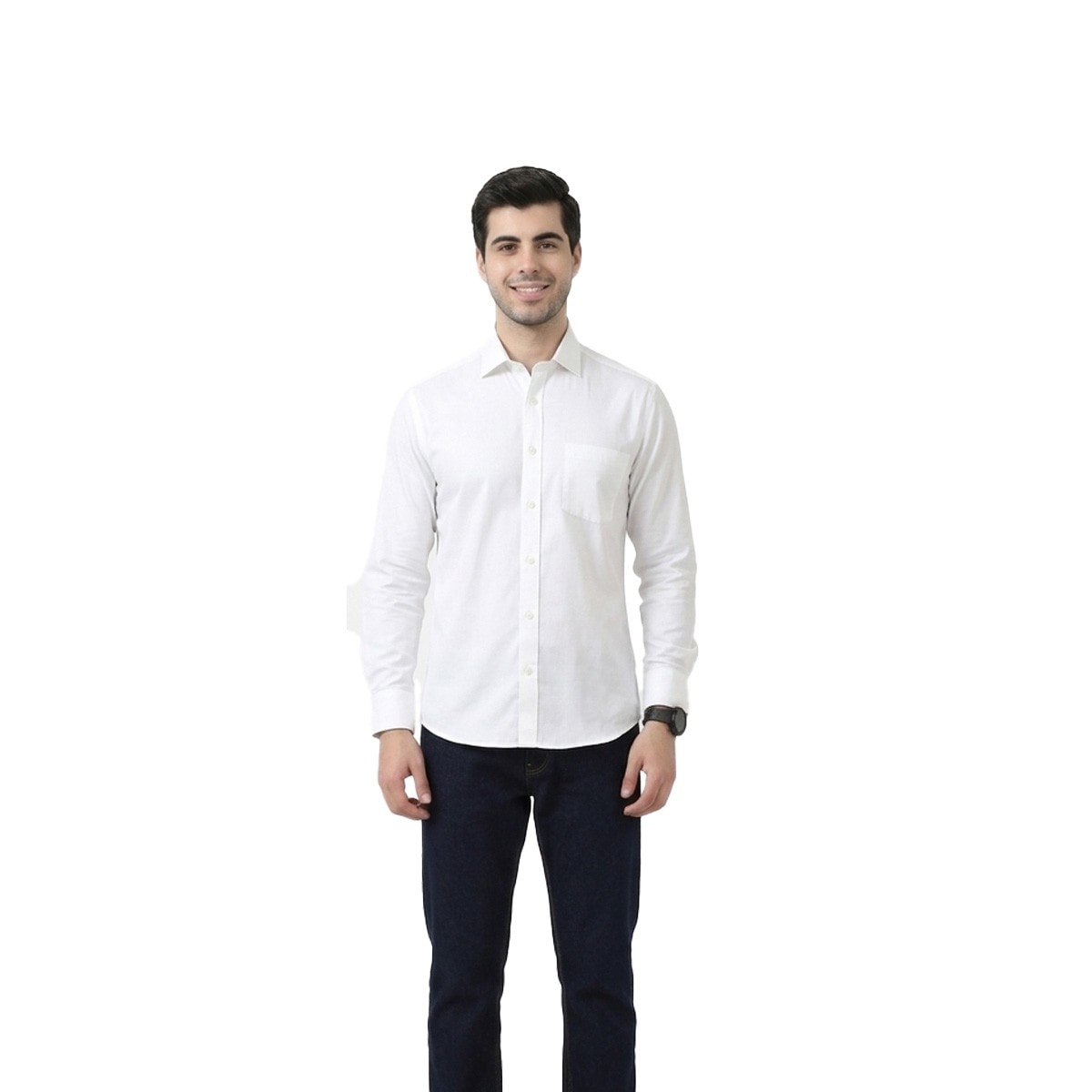 M&S Formal Shirts - White — corporate gift with your logo | ZYFTT