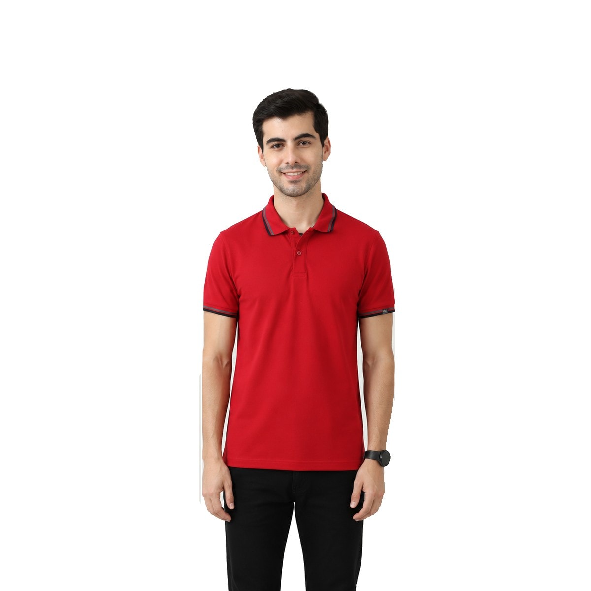M&S Polo with Tipping T-Shirt — corporate gift with your logo | ZYFTT