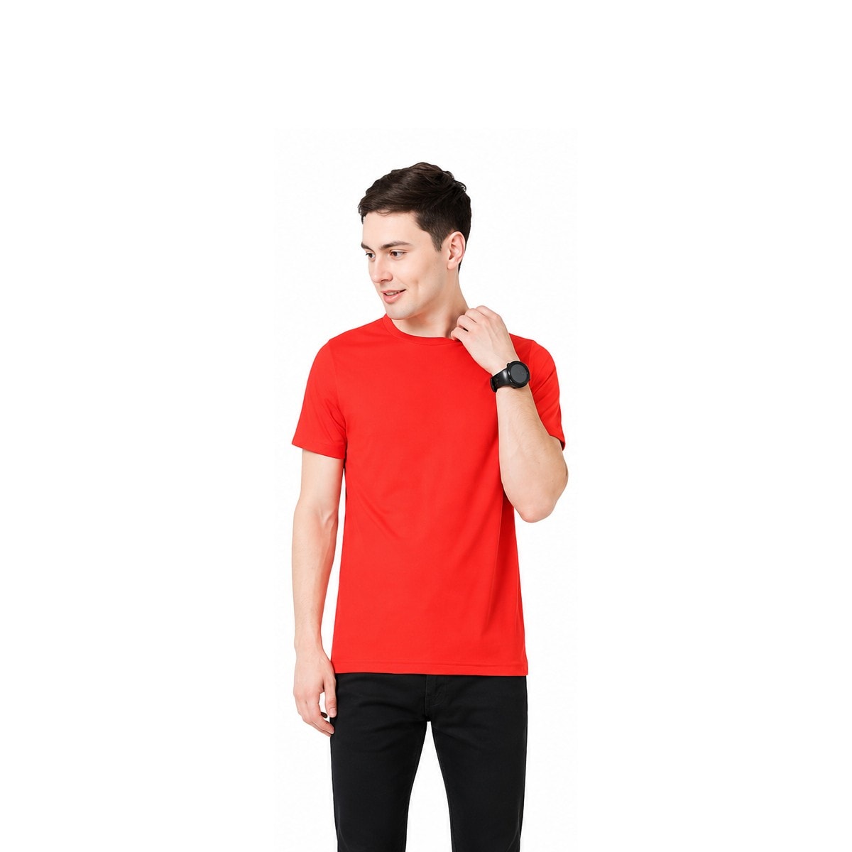 Puma Crew Neck - Red & White — corporate gift with your logo | ZYFTT