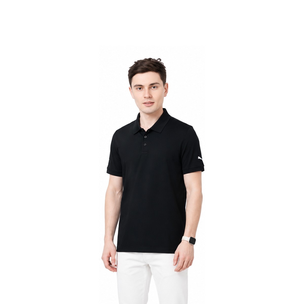 Puma Poly Polo - Black, Navy — corporate gift with your logo | ZYFTT