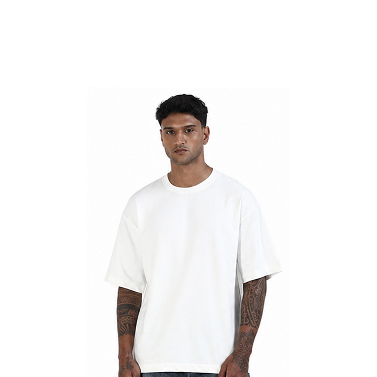 The Tenth House Oversized Tee T-shirt - Off White — corporate gift with your logo | ZYFTT