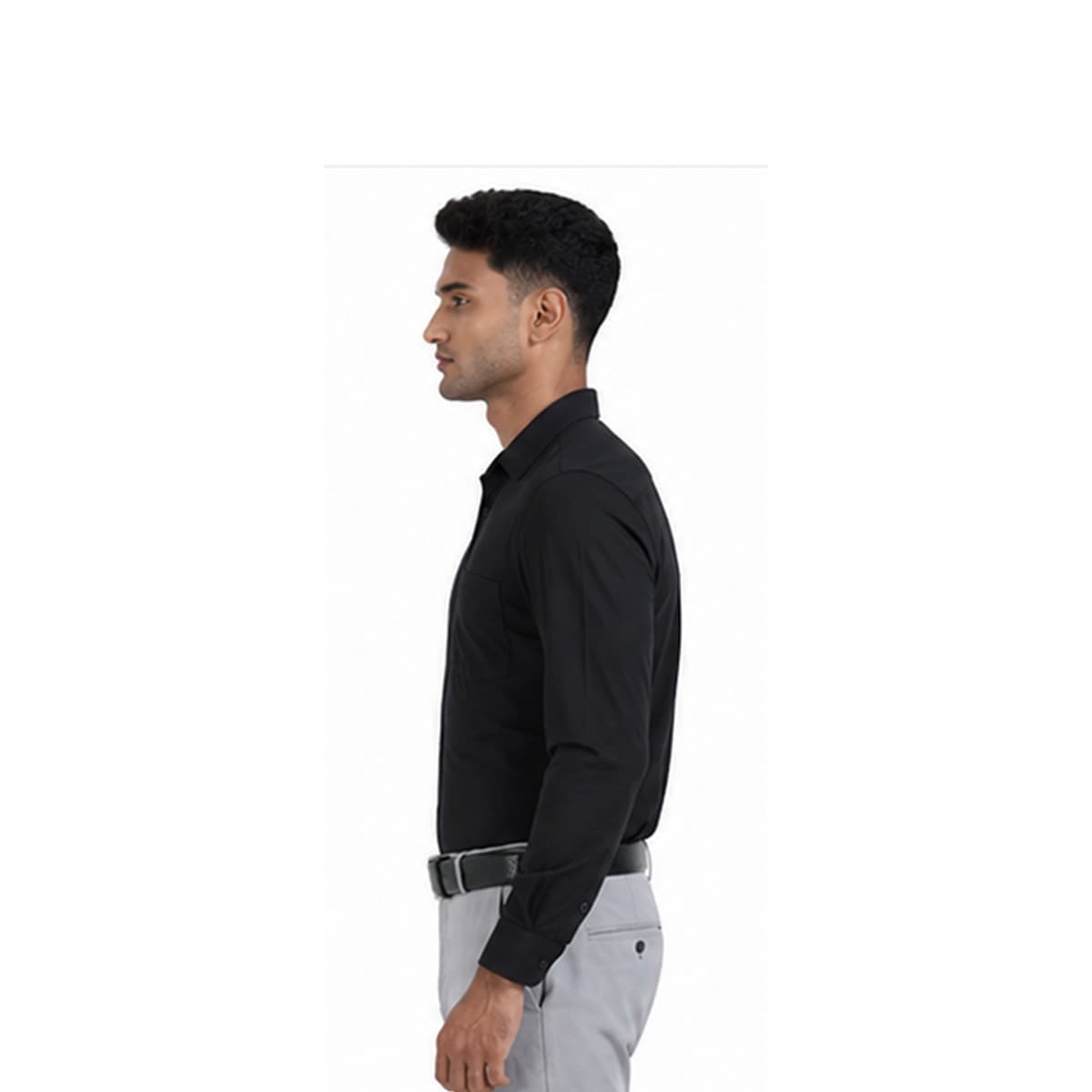 The Tenth House Shirt-Tee - Black, Grey, Denim Blue alternate