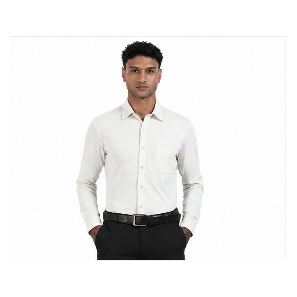The Tenth House Shirt-Tee - Off White, Light Blue — corporate gift with your logo | ZYFTT