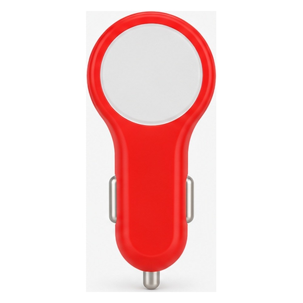 Glow in the dark dual car charger — corporate gift with your logo | ZYFTT