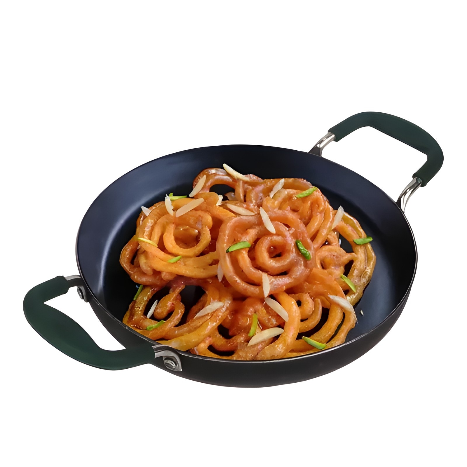 100% Pure Sheet Iron Kadai/ Jalebi/ Paella Pan 24.5CM — corporate gift with your logo | ZYFTT
