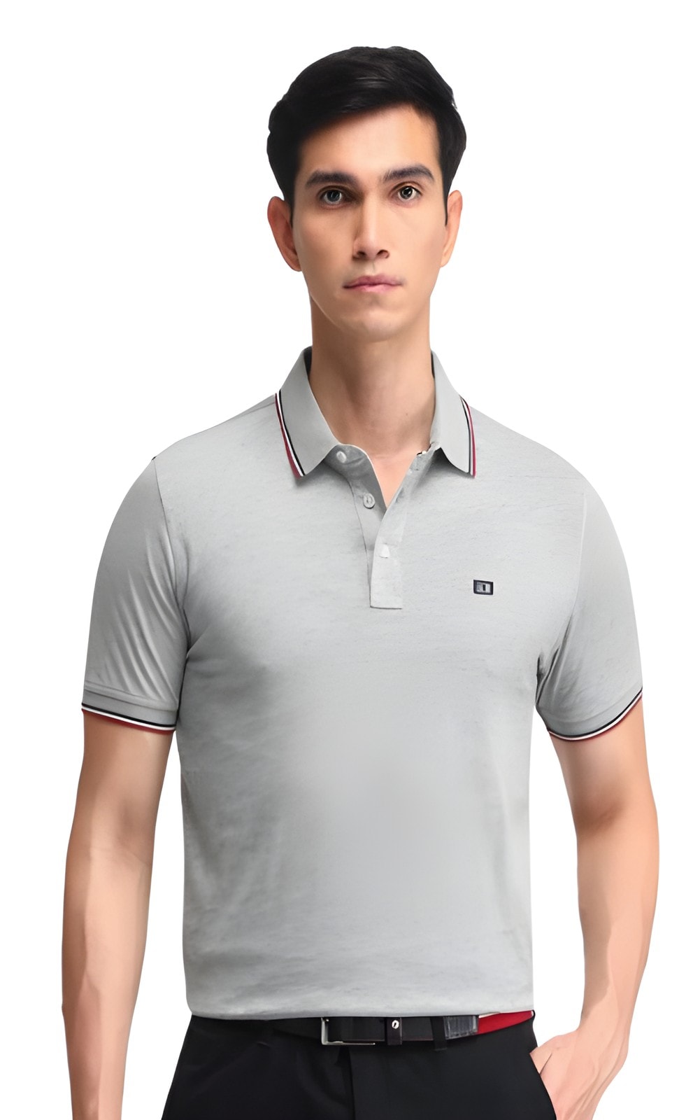 Arrow Polo with Tipping - Royal Blue & White — corporate gift with your logo | ZYFTT