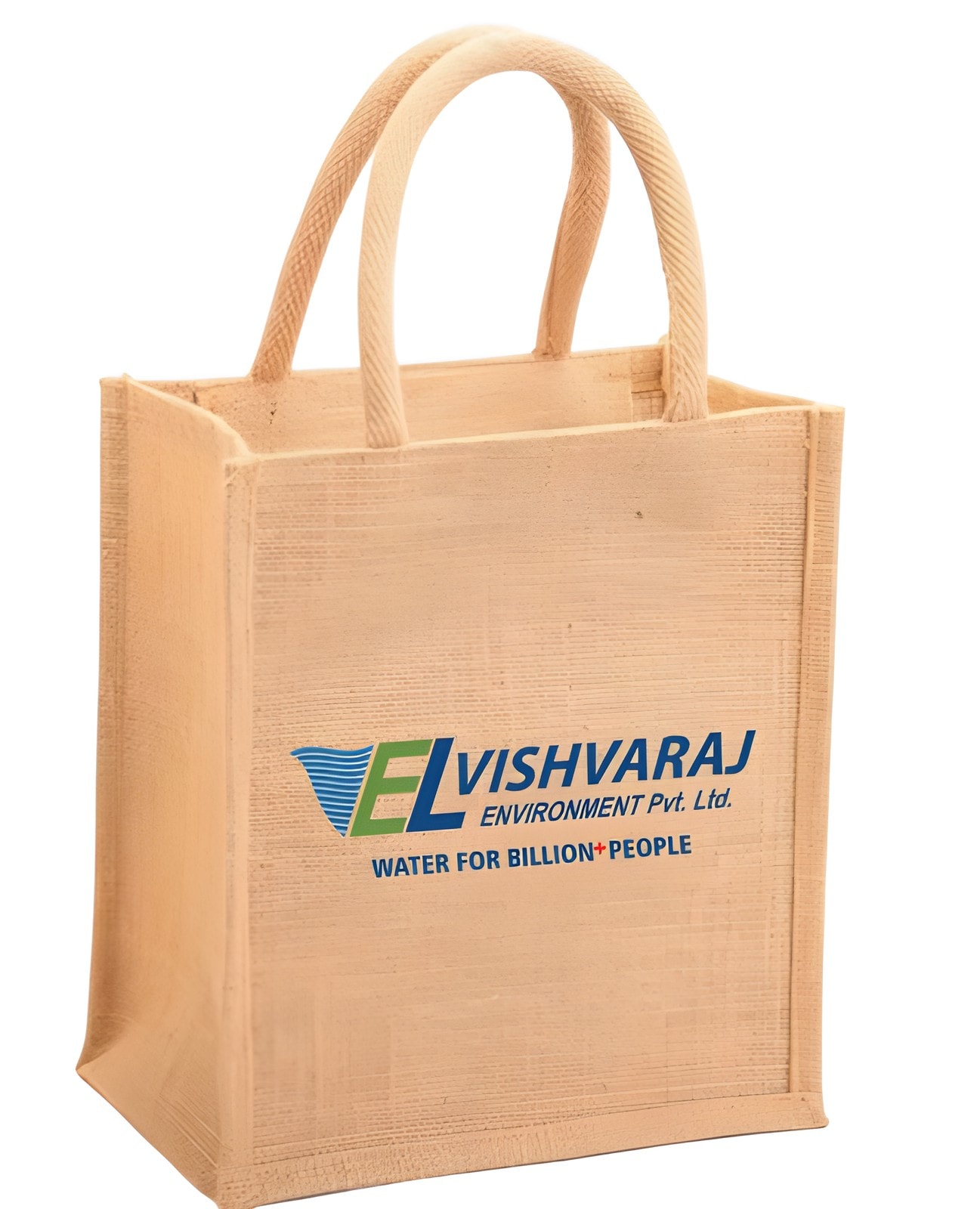Brown Executive Jute Bag — corporate gift with your logo | ZYFTT