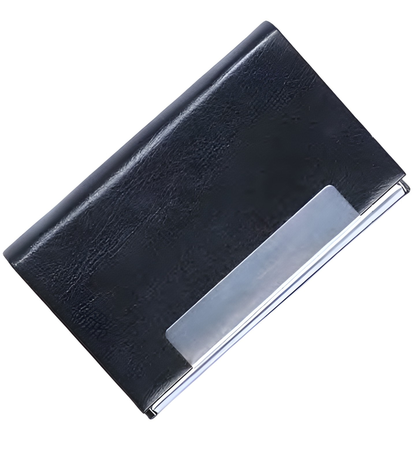 Metallic Finish Black Card Holder — corporate gift with your logo | ZYFTT