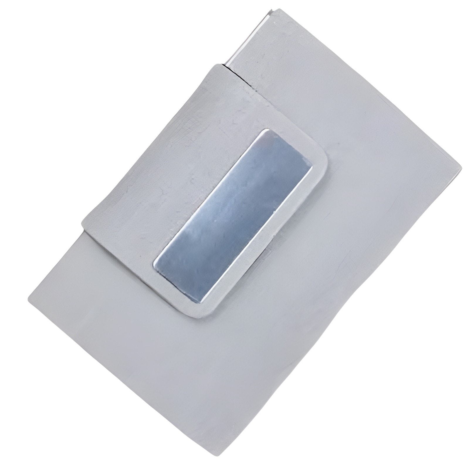 Metallic Clip Grey Card Holder — corporate gift with your logo | ZYFTT