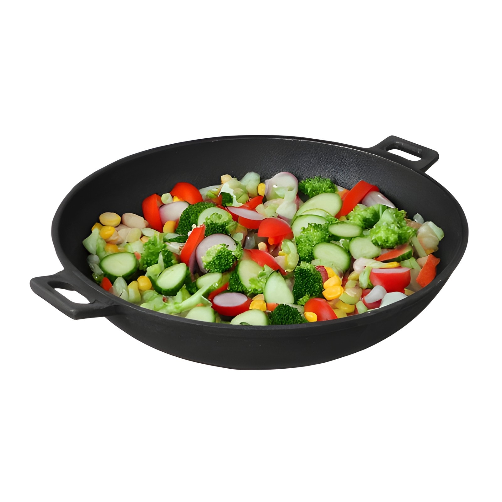 Cast Iron Wok Kadai 31cm — corporate gift with your logo | ZYFTT