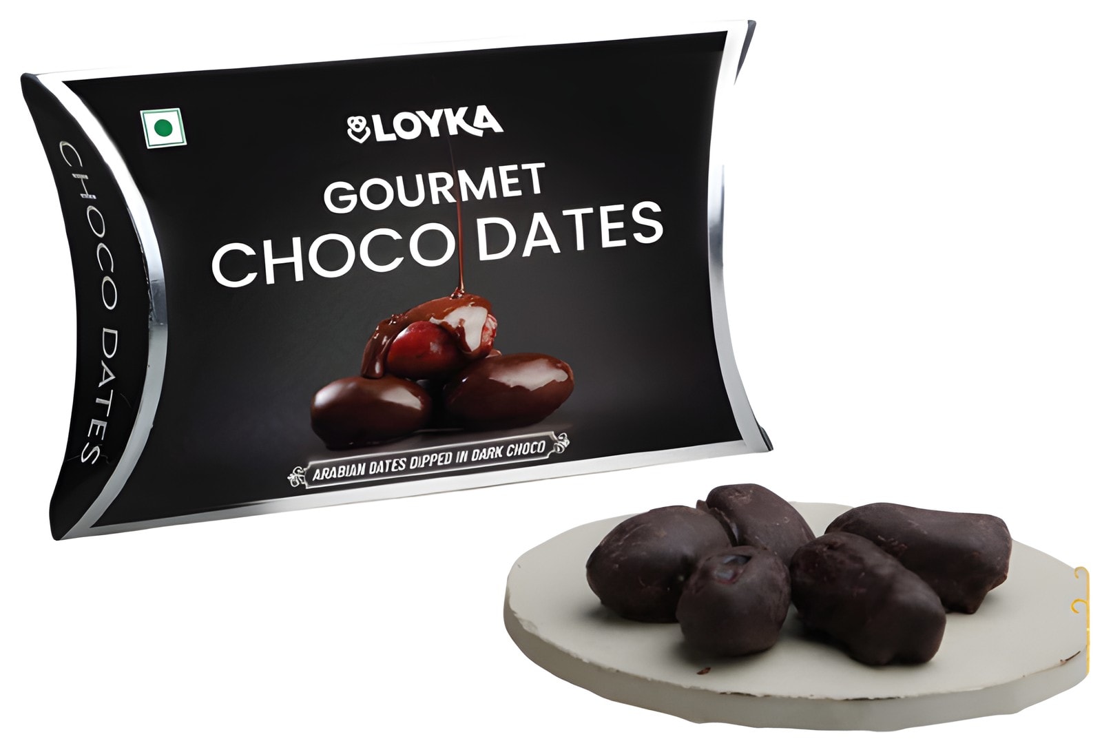 Choco Dates Pack 48g — corporate gift with your logo | ZYFTT