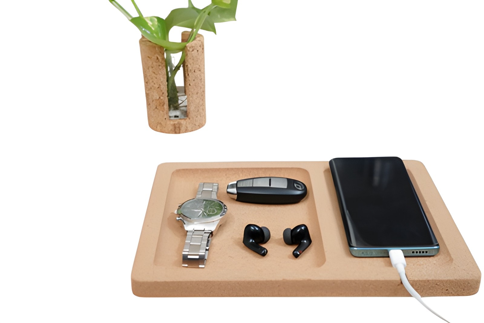 Cork Desk Organizer — corporate gift with your logo | ZYFTT
