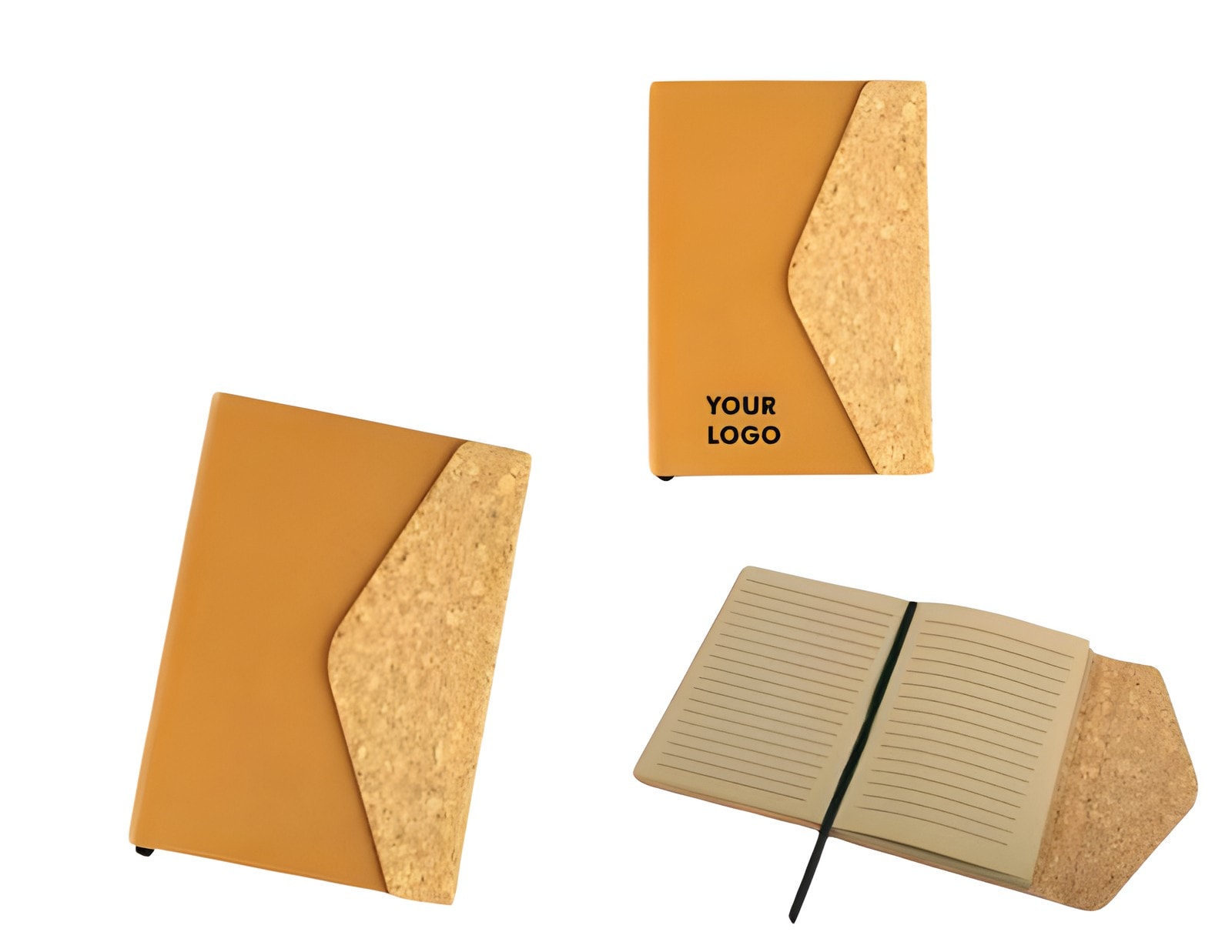 Cork Magnetic Envelope Style Notebook — corporate gift with your logo | ZYFTT