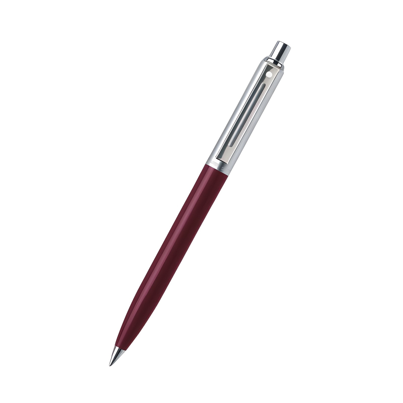 Glossy Burgundy With Brushed Chrome Top And Polished Chrome Trim — corporate gift with your logo | ZYFTT