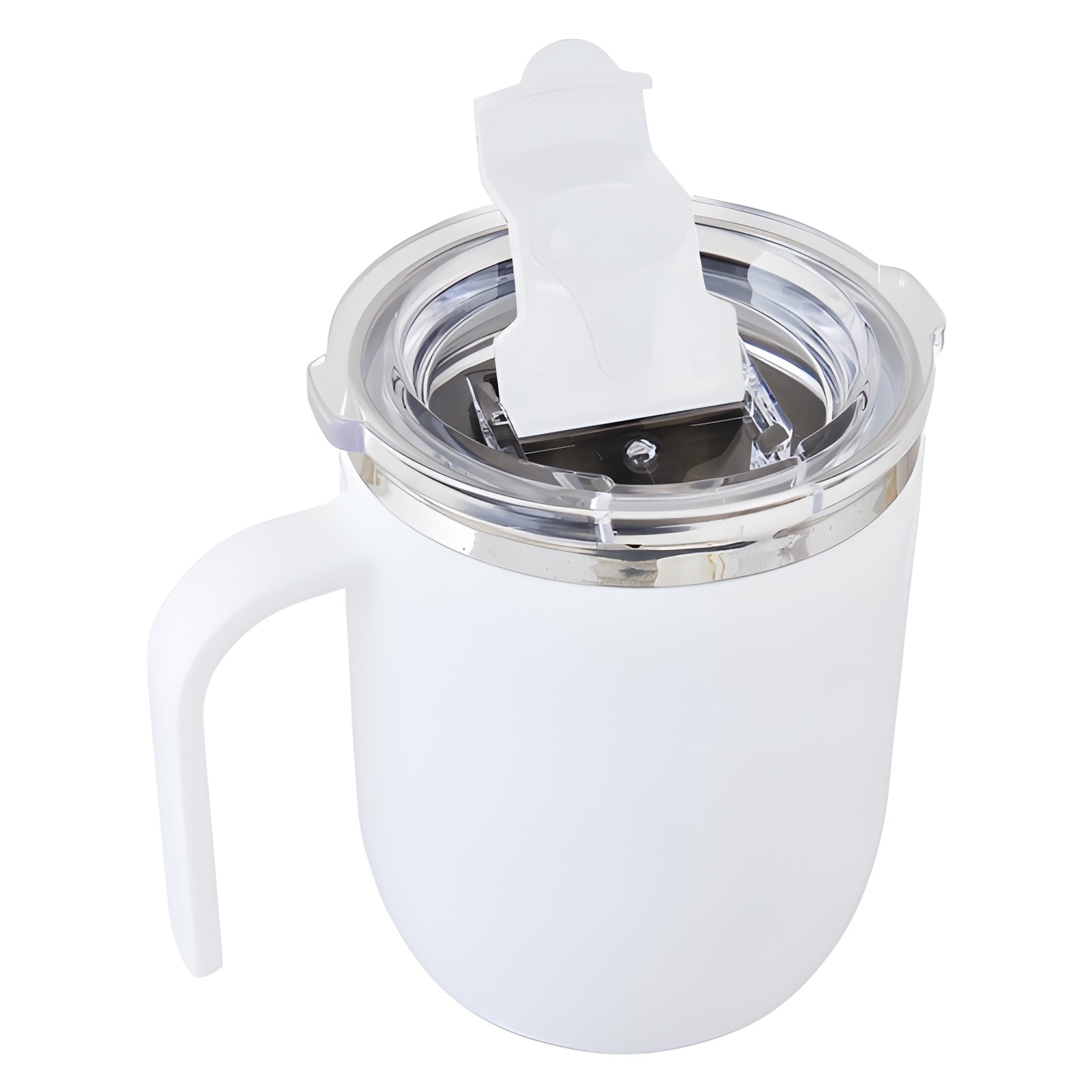 Java Stainless Steel Travel Mug with handle 450ml — corporate gift with your logo | ZYFTT