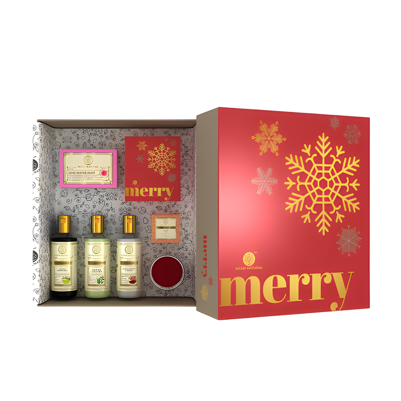 Khadi Natural Merry Gift Pack — corporate gift with your logo | ZYFTT