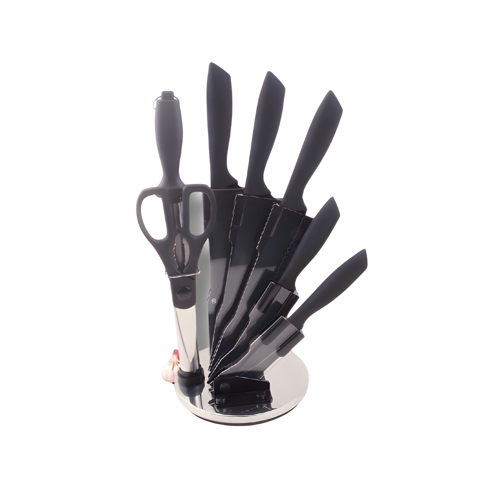 Kitchen Knife Set of 7 Pcs with Rotating Stand — corporate gift with your logo | ZYFTT