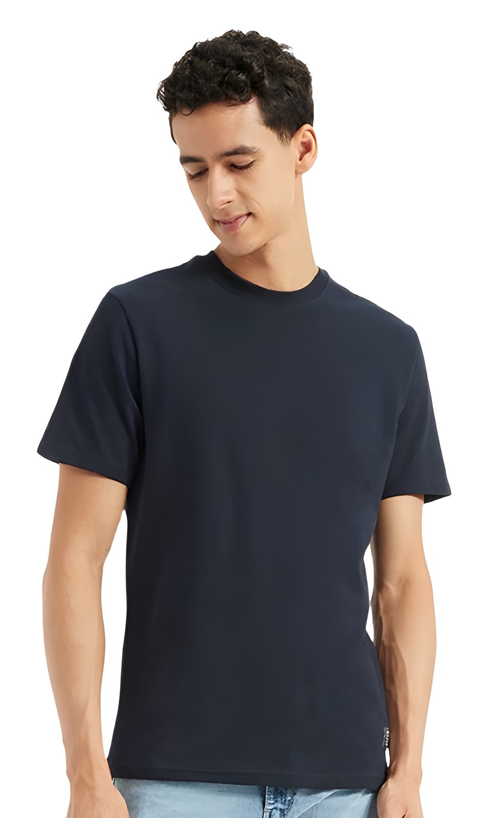 Levis Crew Neck - Navy Blue — corporate gift with your logo | ZYFTT