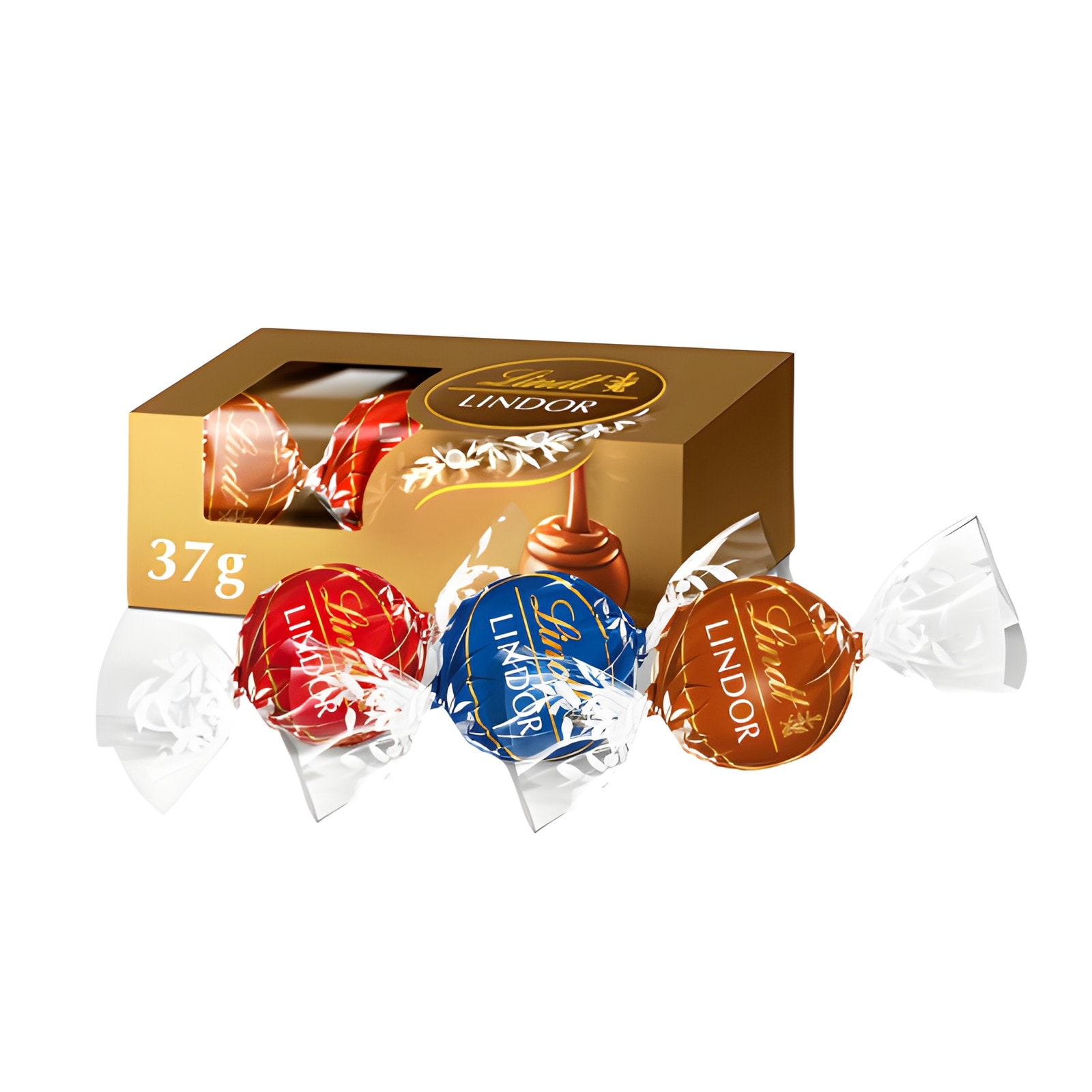 Lindt Lindor Assorted Trio Pack 37.5 gm — corporate gift with your logo | ZYFTT