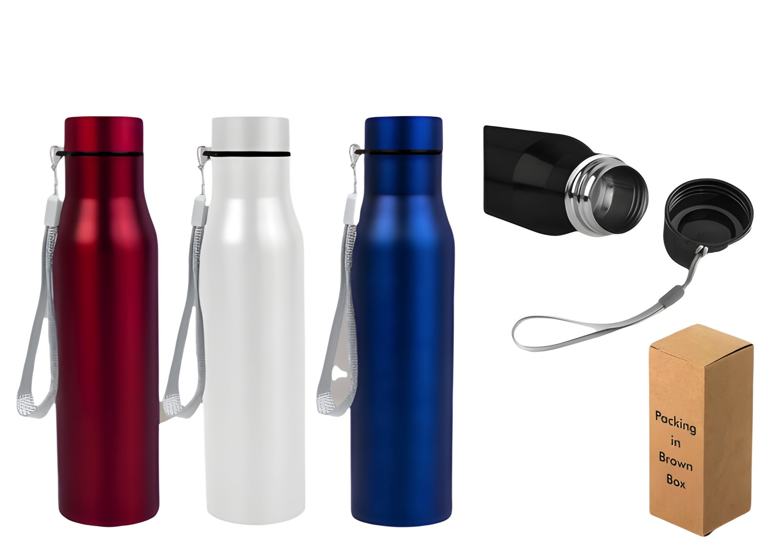 Long Cola Colored 750ML Stainless Steel Bottle — corporate gift with your logo | ZYFTT