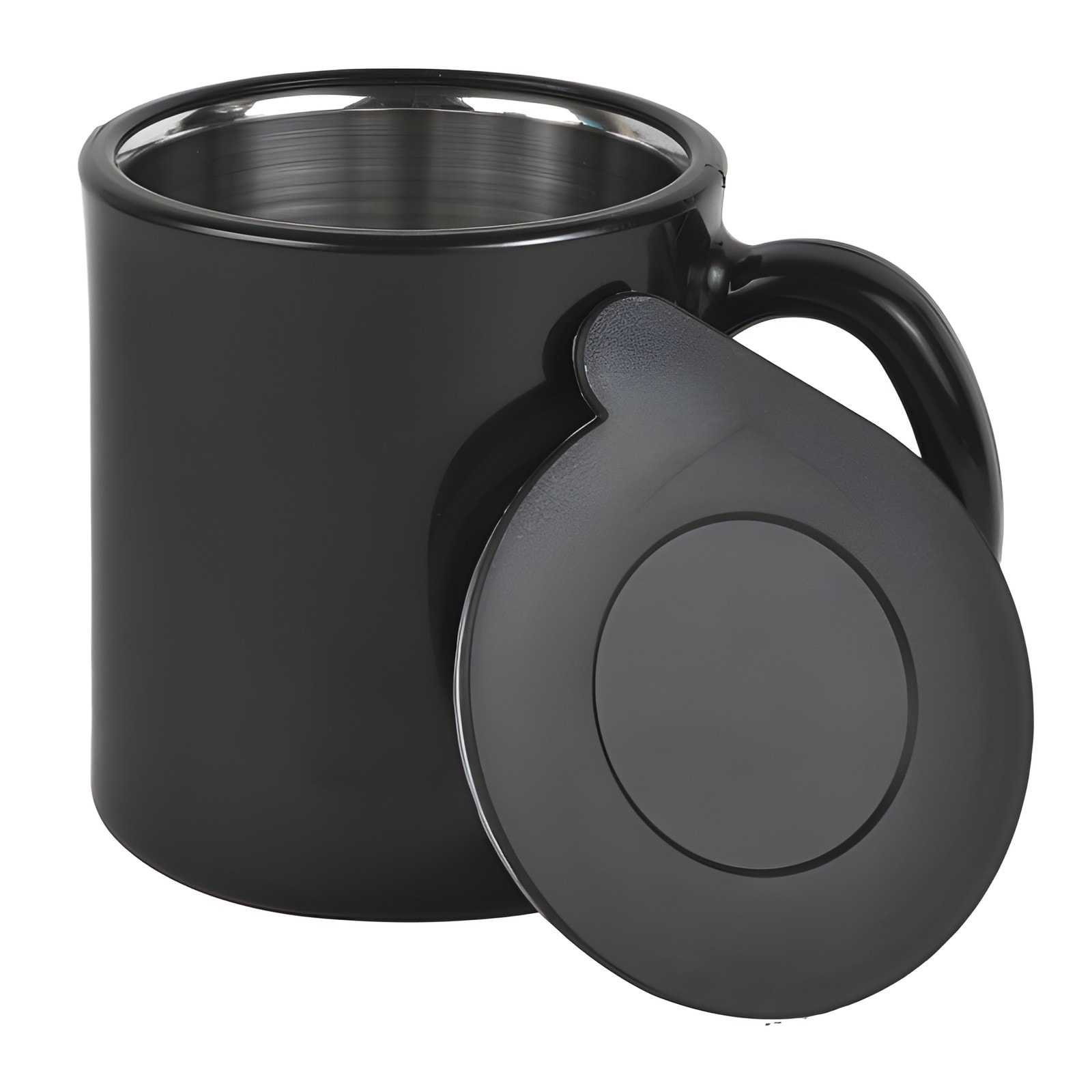 Mocca Stainless Steel Travel Mug with Handle 300ml — corporate gift with your logo | ZYFTT