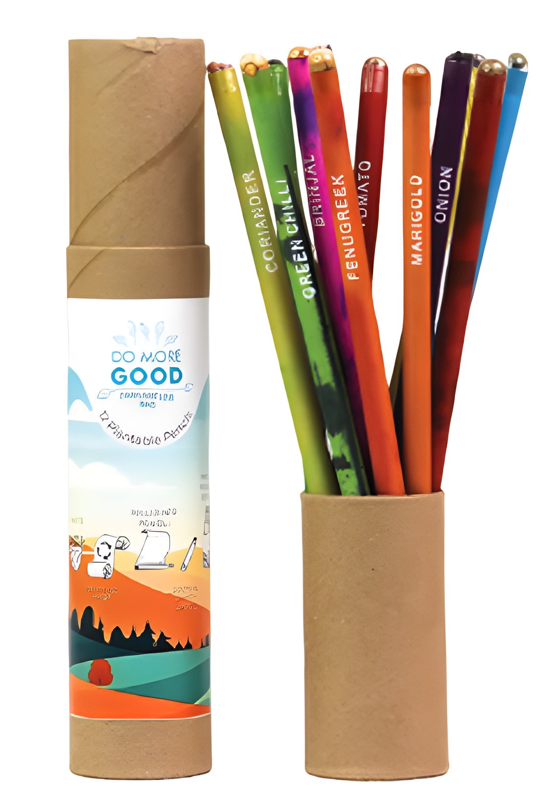 Plantable Seed Pencil (12pc Set) — corporate gift with your logo | ZYFTT