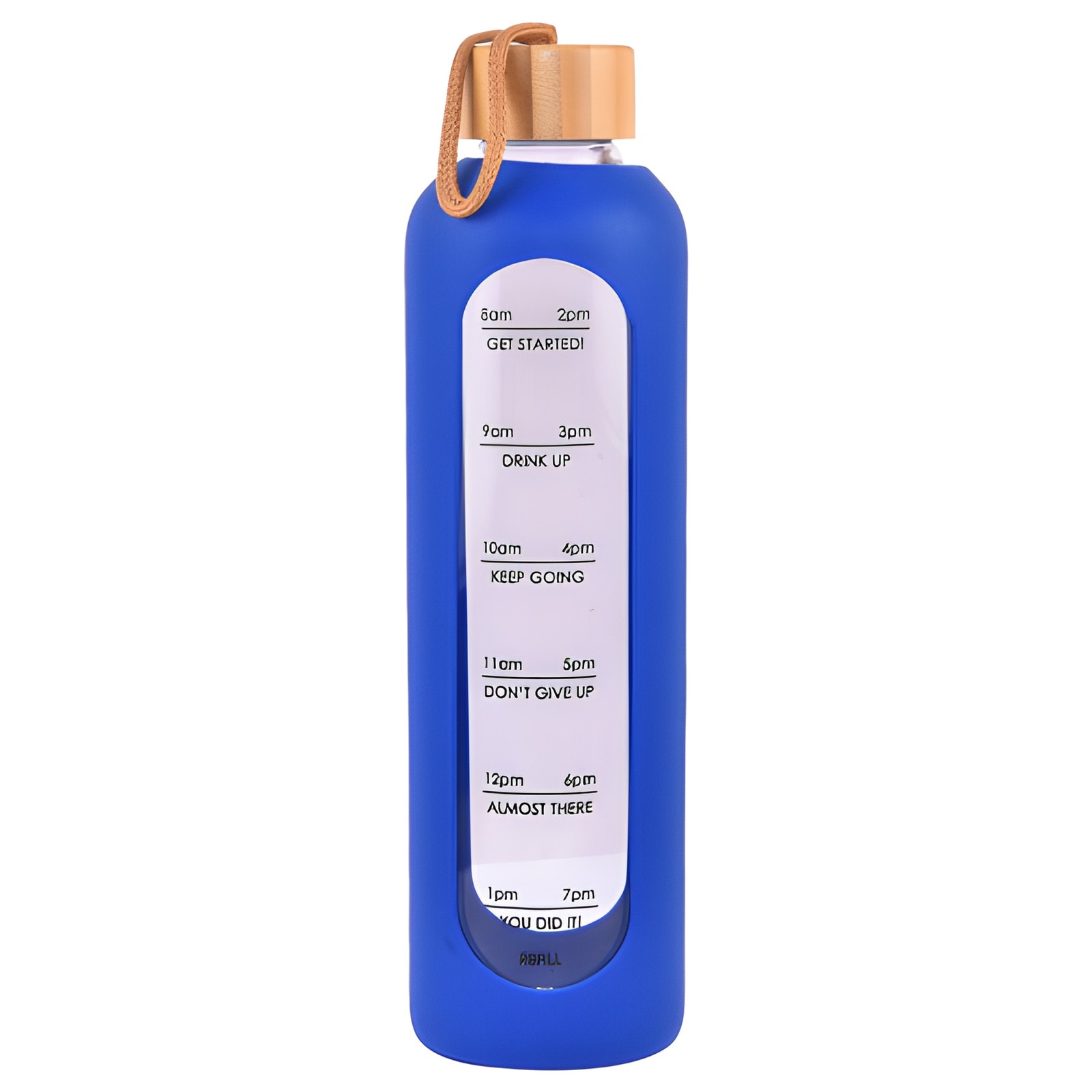 Reminder Motivational Glass Bottle 1000ml — corporate gift with your logo | ZYFTT