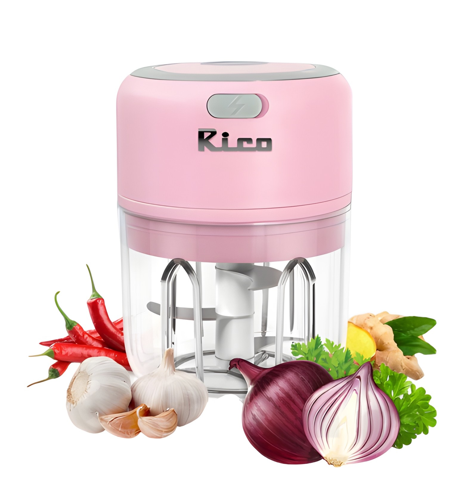 Rico Rechargeable Electric Mini Chopper 250ML — corporate gift with your logo | ZYFTT