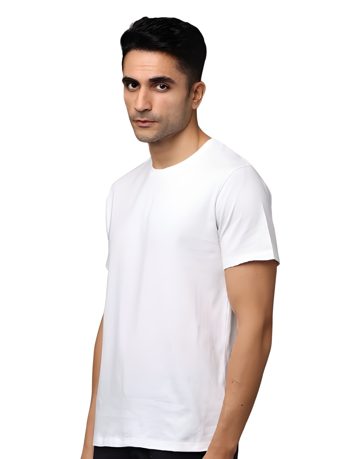 The Tenth House Premium Crewneck T-Shirt - White, navy, Black — corporate gift with your logo | ZYFTT