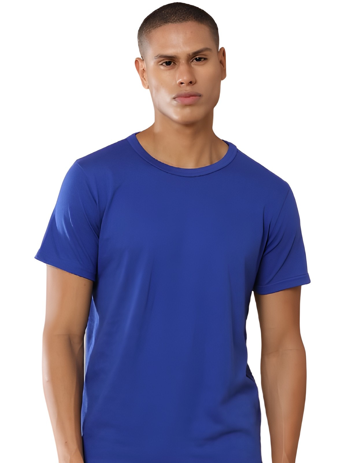The Tenth House Sustainable 3D Crewneck T-shirts - Blue, Grey, White, Black — corporate gift with your logo | ZYFTT