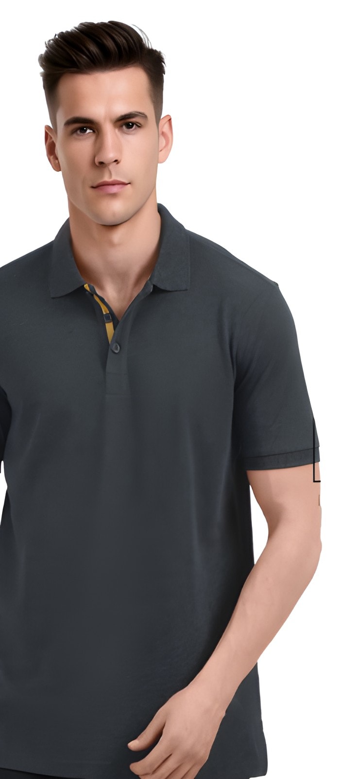 UCB PC Polo - Charcoal, Red, White, Yellow, Grey Melange, Navy Blue & Black — corporate gift with your logo | ZYFTT