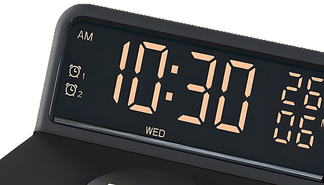 Freedom 4E 15W Wireless Charging With Digital Alarm Clock alternate