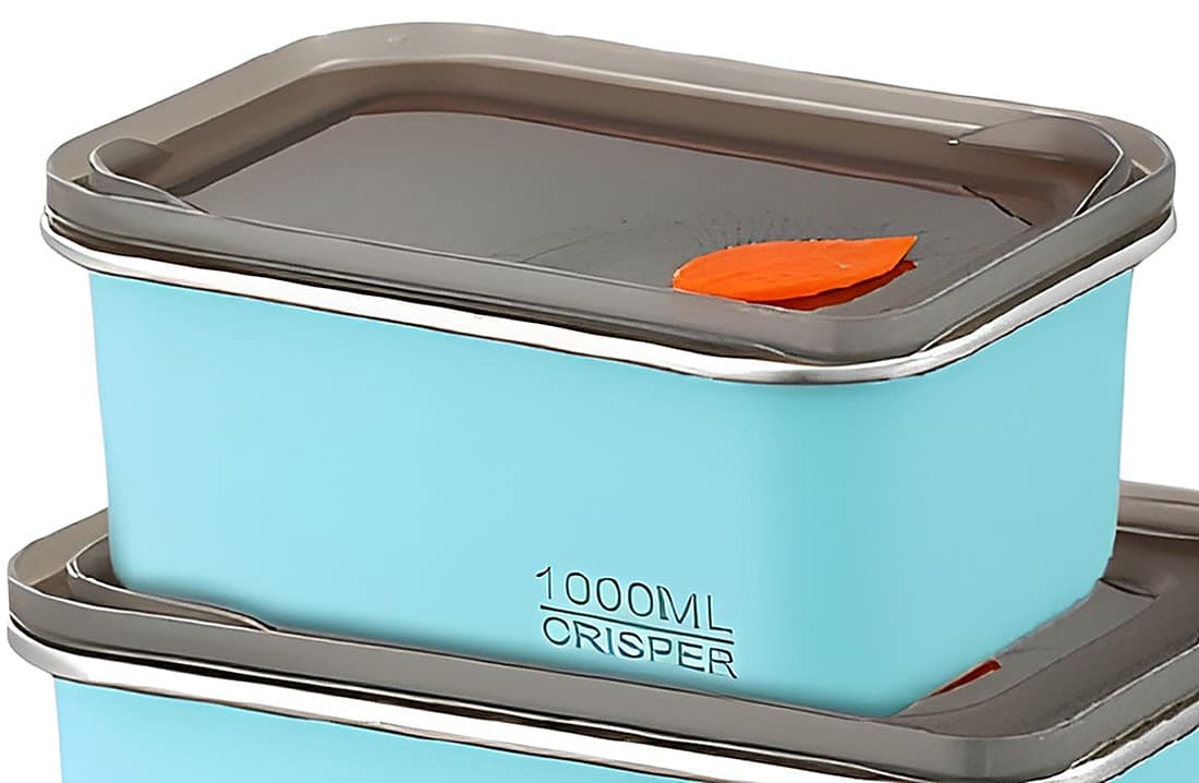 Fresh Guard Duo-Stainless Steel Container Set of 2 1000ml & 1600ml alternate