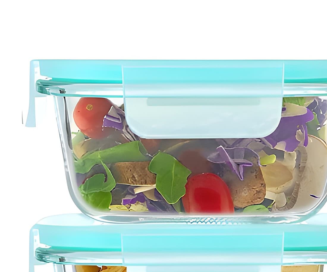 Glass Seal Twin Airtight Container Set of 2 (320 ml each) alternate
