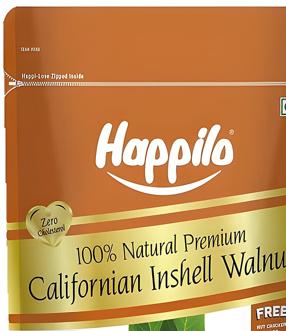 Happilo Premium Natural California Inshell Walnuts with Free Nut Cracker 500g alternate
