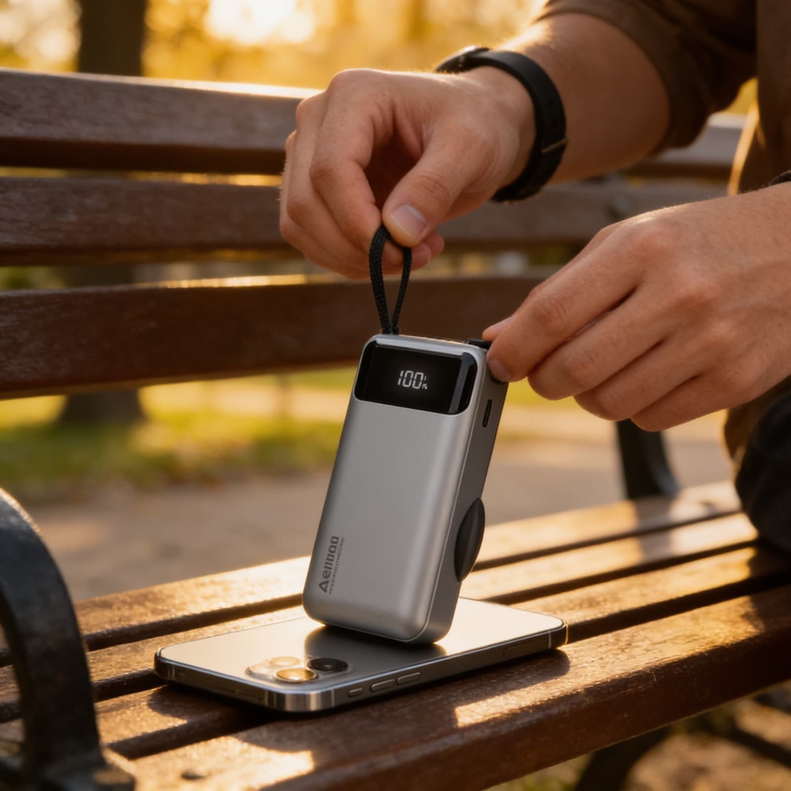 Nemo 10000mAh Compact Magnetic Wireless Powerbank EK1845 alternate