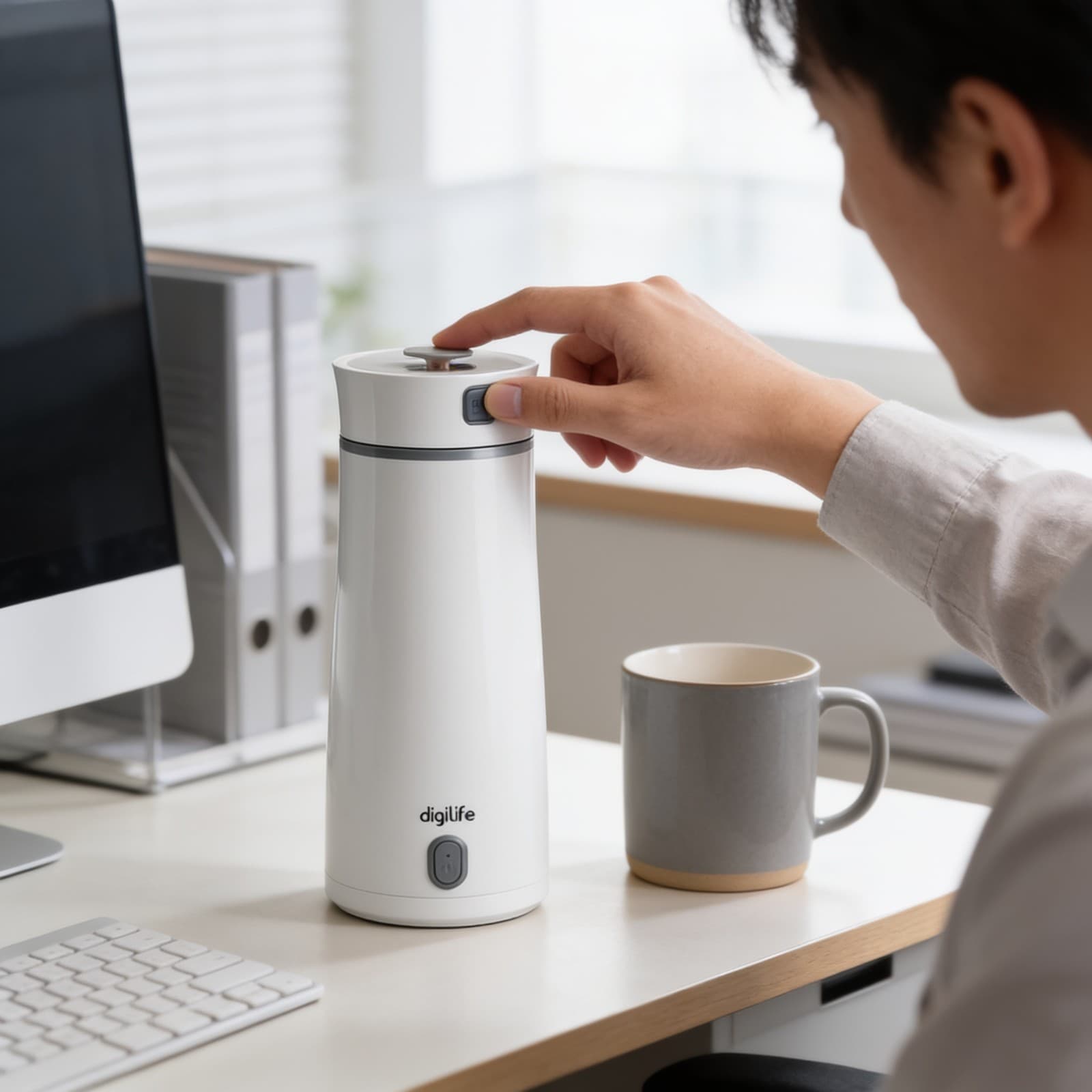 Digilife Rapidboil Portable Travel Kettle (DG-201) EK1867 alternate