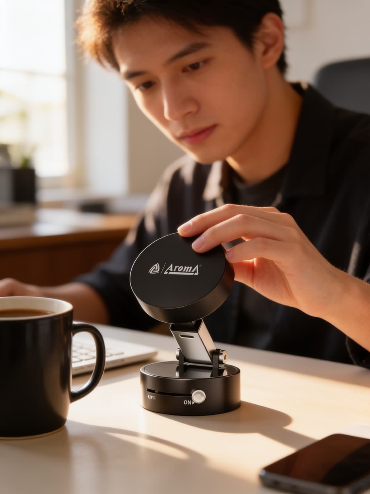 Aroma Magnetic Foldable Phone Stand (CS110) EK1916 alternate