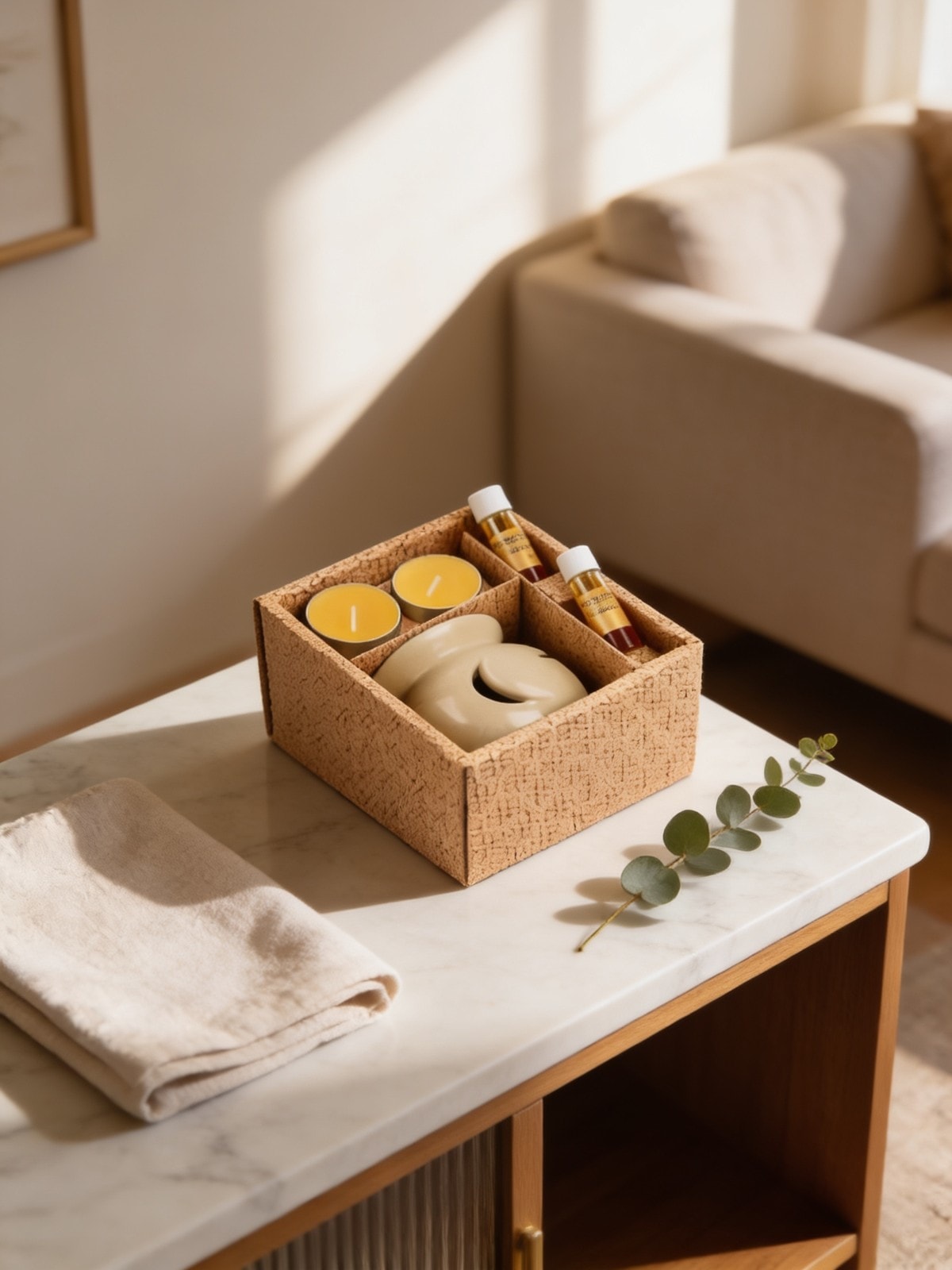 Aroma Oil Burner Gift Set 01 — corporate gift with your logo | ZYFTT
