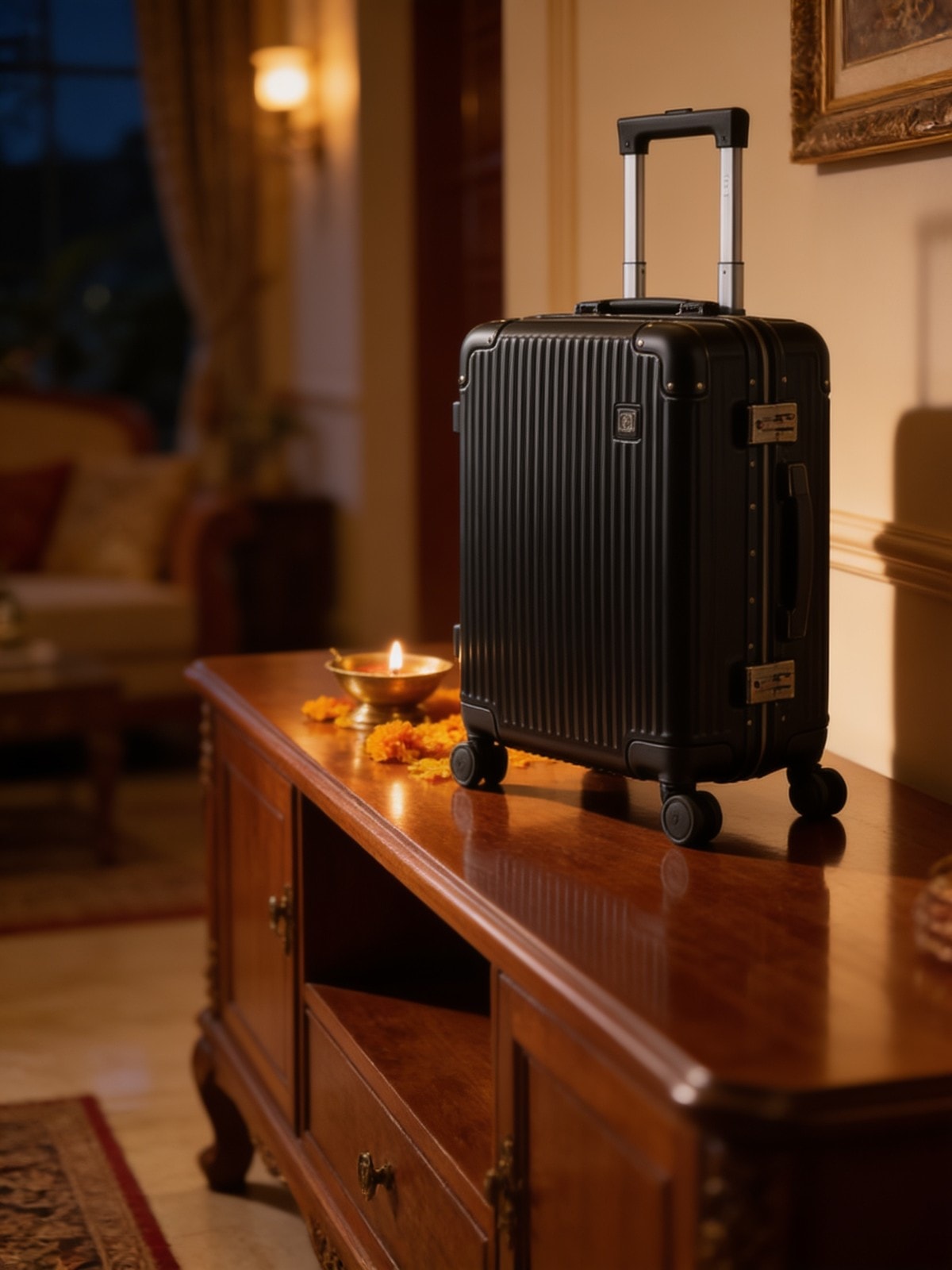 Vintage Cabin Suitcase — corporate gift with your logo | ZYFTT